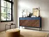 Autocolant mobilă imitatie lemn Ebony – 60x200 cm, autoadeziv, lucios