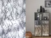 Autocolant cu efect metalic argintiu tip marmură, d-c-fix Metallic Marble, rolă de 67x150cm