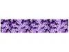 Autocolant decorativ Flori violet, Folina, rolă de 80x400 cm