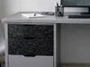 Autocolant negru Carbon Honeycomb - folie personalizare mobilier și gadgeturi, 75×250 cm
