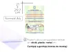 Autocolant obligatoriu de atenționare referitoare la bonurile fiscale pentru operatorii economici, Folina, format A4 - 210x297 mm