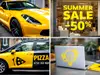 Autocolant Oracal 651 Galben Lucios (019 Signal Yellow) – Folie Adezivă Exterior, 126 cm