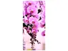 Autocolant uşă Orhidee lila, Folina, imprimeu floral, dimensiune autocolant 92x205 cm