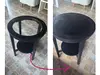 Autocolant decorativ imitaţie piele neagră Leder, d-c-fix, 90 cm lățime