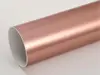 Autocolant rose gold metalic, aspect mat, 122 cm lățime