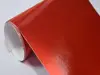 Autocolant roşu cărămiziu cu efect metalic mat brushed, pentru cutter plotter, rolă de 30x200 cm