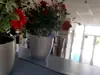 Autocolant argintiu cu efect de oglindă, Kointec, pentru suprafeţe din sticlă, oglindă, plexiglass, plastic, 120 cm lăţime