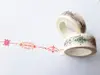 Bandă adezivă Washi Tape Decor, Folina, model colorat, rolă bandă adezivă 15 mmx10 m
