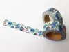 Bandă adezivă Washi Tape, Folina, model floral 5, rolă bandă adezivă 15 mmx10 m