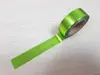 Bandă adezivă Washi Tape metalic, Folina, culoare verde deschis, dimensiune bandă 15 mm lăţime x 10 m lungime 