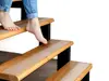 Set 10 benzi antiderapante transparente, autoadezive, antialunecare pentru trepte, scări, cadă și duș