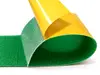 Set bandă arici, Velcro cu adeziv, benzi Hook and Loop, set bandă cu scai și puf ideală pentru cusut, role cu lățimea de 11cm - culoarea verde