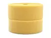 Bandă arici autoadeziv, Hook & Loop cu adeziv, scai și puf, 11 cm lățime, culoarea galben pai