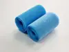 Set bandă arici, Velcro cu adeziv, benzi Hook and Loop, set bandă cu scai și puf ideală pentru cusut, role cu lățimea de 10cm - culoarea bleu