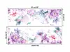 Stickere flori lila, Folina KSR37, 2 borduri decorative