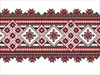 Set 5 borduri decorative autoadezive, Folina, cu motive tradiţionale româneşti, 10x100 cm