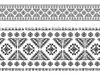 Set 5 Borduri decorative autoadezive, Folina 29, cu motive tradiţionale româneşti, 10x100 cm