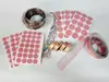 Buline autoadezive roz glitter, washi tape şi panglici pentru ambalaj cadou, crafturi şi artizanat