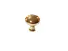 Buton mobilă rotund, Folina 6171, metalic auriu lucios