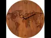 Ceas decorativ rotund Wood World Time