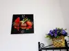 Ceas perete, Folina, model Ciocolată, pentru bucătărie, 30x30 cm