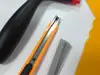Set aplicare folie geam – 5 piese: raclete plastic, racletă silicon cu mâner, cutter cu 10 rezerve