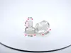 Distanțiere de semnalistică din plastic transparent 25x25mm – montare discretă și sigură