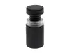 Distanţiere semnalistică negru mat, Folina, din inox, 12 x 20 mm.