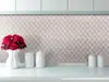 Faianţă autoadezivă 3D Smart Tiles Damasc Toulouse, Folina, gri, set faianță 10 bucăţi