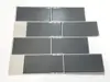 Faianţă autoadezivă 3D Smart Tiles, Folina, Metro Tiles gri - set 10 bucăţi