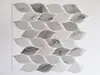 Faianţă autoadezivă 3D Smart Tiles, Folina, Leaf gri - set 10 plăci