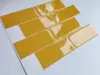 Faianţă autoadezivă 3D Smart Tiles, Folina, galbenă - set 10 plăci