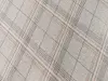 Faţă de masă impermeabilă Quadra beige, d-c-fix, bej cu linii gri, 138 cm lăţime