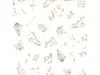 Faţă de masă impermeabilă Meadowia Sepia, d-c-fix, ivoire cu imprimeu frunze maro, 140X150 cm