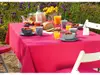 Față de masă impermeabilă roz Collin 140x180