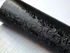 Folie auto neagră texturată, Forged Carbon Fiber model fluid embosat – pentru tuning auto/moto – rolă 75×200 cm