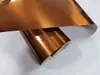 Autocolant cu efect metalic arămiu, Aslan, Copper Brushed, aspect lucios, 125 cm lăţime