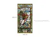 Folie de geam autoadezivă, Folina FGFV03, model vitraliu religios, rolă de 100x200 cm