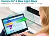 Folie de protecție care reduce lumina albastră, antiamprentă, mată, ideală și pentru display tip touch, compatibilă cu ecrane 23-24 inch