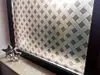 Folie geam autoadezivă Abela, Folina, model geometric gri, 100 cm lăţime