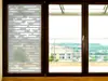 Folie sablare Brydis, Folina, cu model geometric, pentru uşi din sticlă, rolă de 100x210 cm