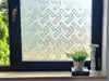 Folie geam autoadezivă, Folina, sablare cu model dreptunghiuri translucide, 120 cm lăţime