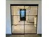 Folie geam autoadezivă, Folina, transparentă cu model eclectic monocromatic, 120 cm lățime