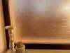 Folie geam autoadezivă Prisma, Folina, sablare maronie, translucidă, lățime 120 cm