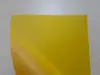 Folie geam autoadezivă galbenă Etched 67