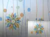 Folie geam autoadezivă Muralis, Folina, imprimeu floral, multicolor, 90x100 cm