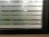 Folie geam autoadezivă Structur, Folina, transparentă cu dungi, rolă de 152x100 cm