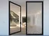 Folie sablare Visby, Folina, model abstract, pentru uşi din sticlă, rolă de 100x210 cm 