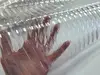 Folie geam autoadezivă pentru cabină duș – efect sticlă canelată embosată, 75x200 cm