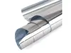 Folie protecție solară 75%, Reflectiv SOL101, argintiu metalizat deschis, cu aplicare la interior, rolă de 90x200 cm